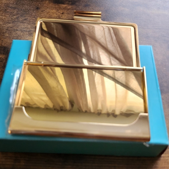 Kate Spade Cream Card Holder with Gold Accent - Picture 3 of 7